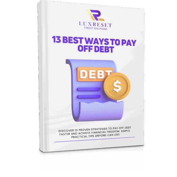 13 WAYS TO PAY OFF DEBT